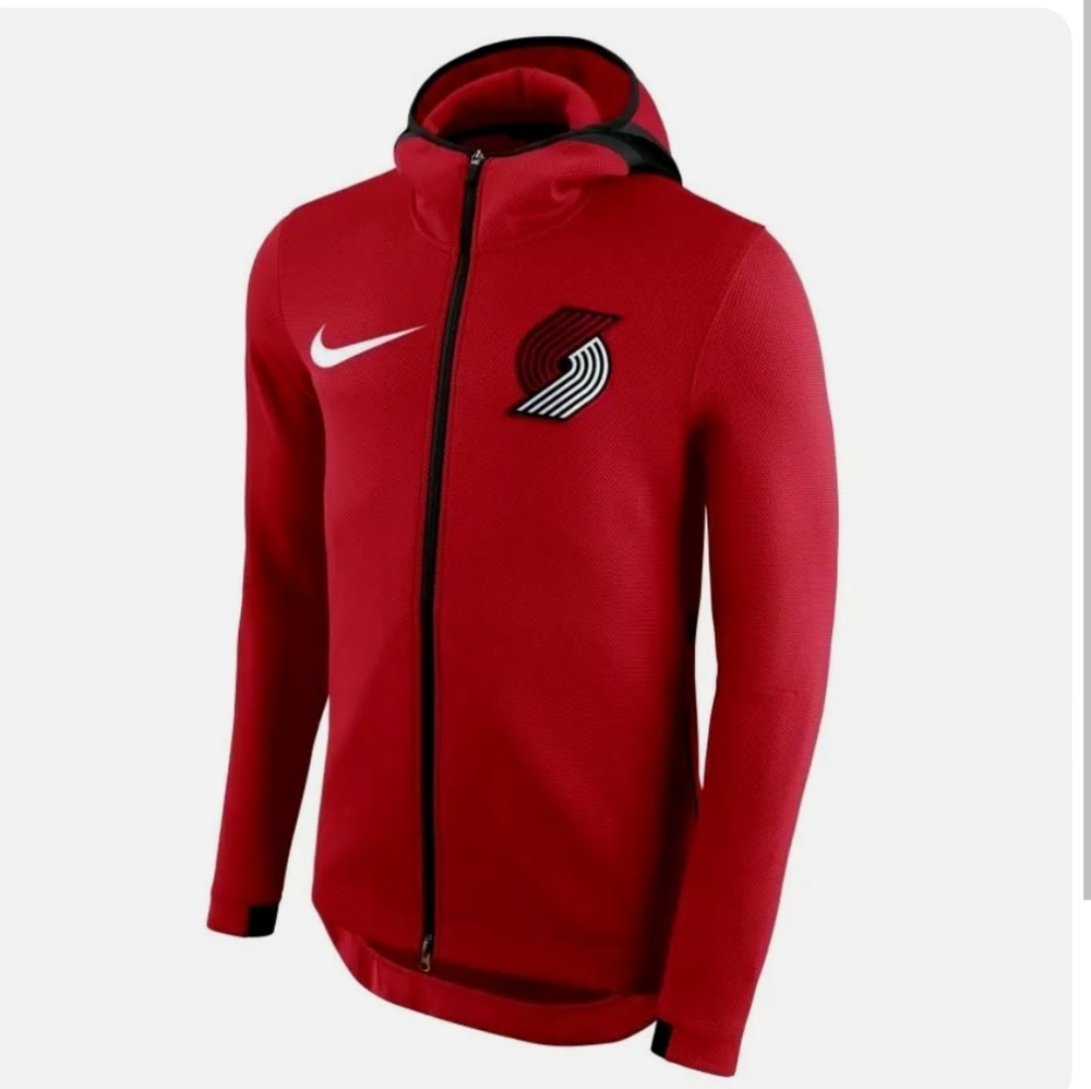 Nike Portland Trailblazers Small Hooded Sweater Blazers Therma